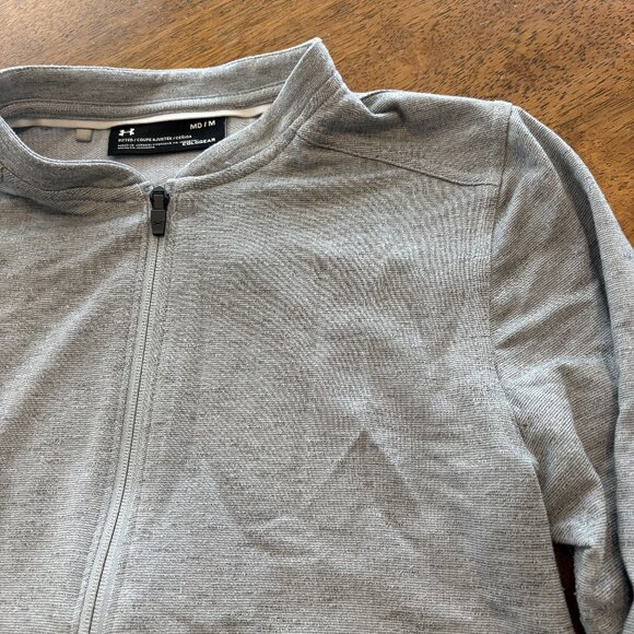 Womens Under Armour Golf Zip Up Jacket - Size M - Picture 1 of 3